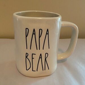 Rae Dunn PAPA BEAR Mug